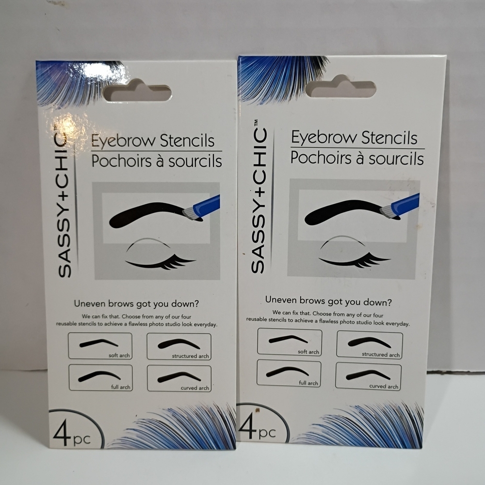 Eyebrow Stencils - Black